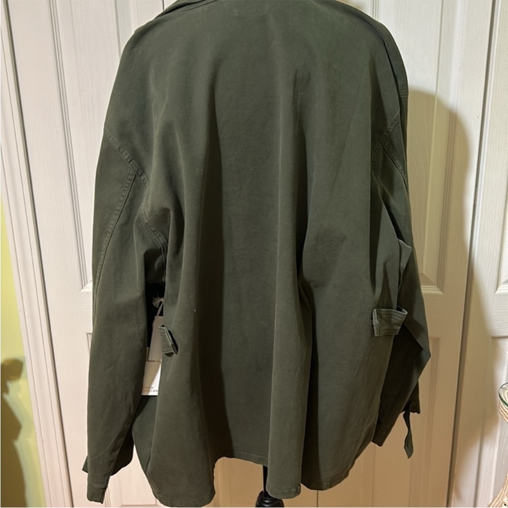 Good American Olive Green Utility Jacket - Picture 3 of 6